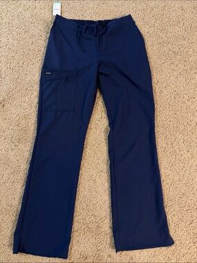 Women’s jockey scrubs medium long navy blue
